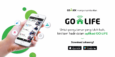 Kini Kami Hadir dalam Aplikasi GO-LIFE