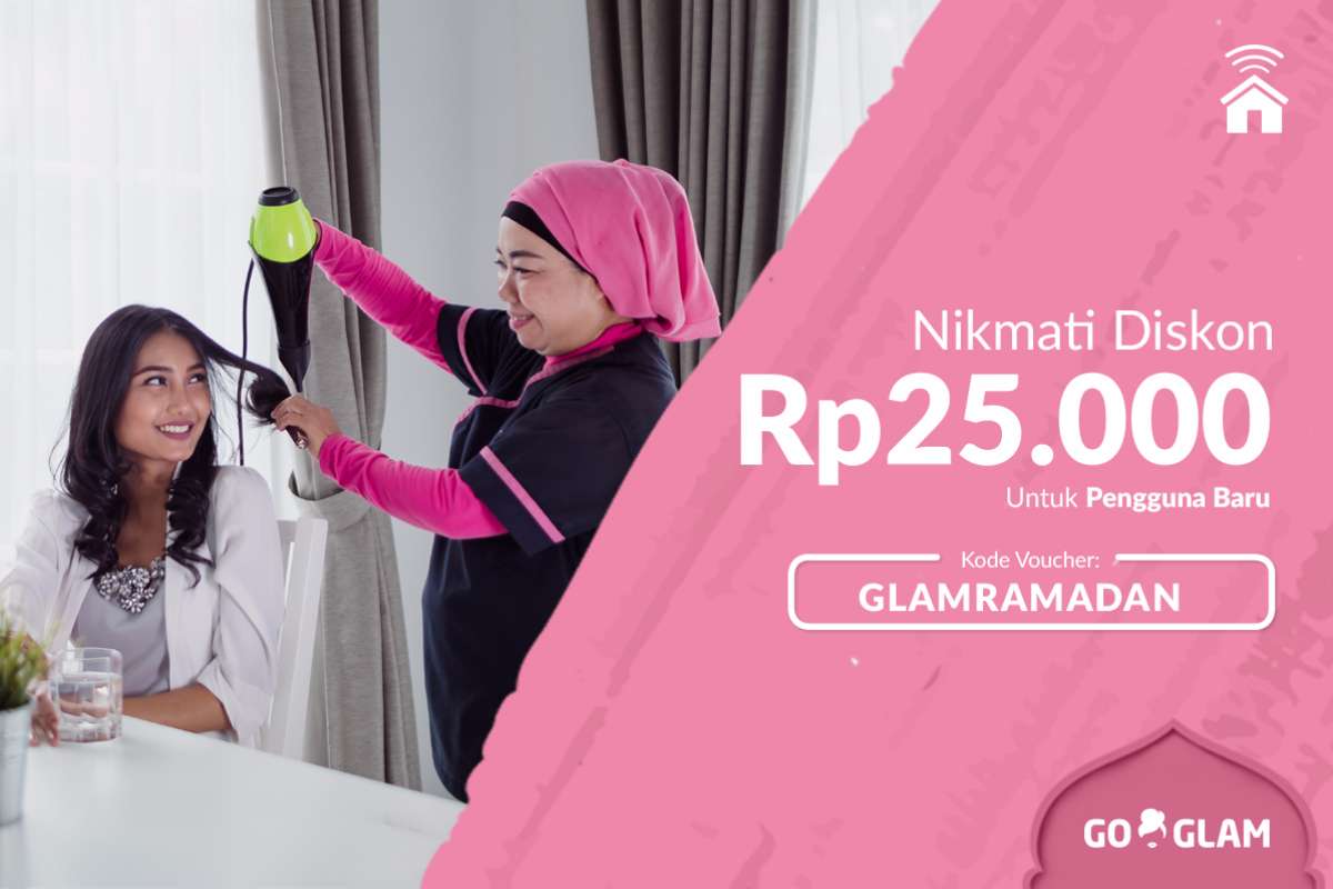 Tampil Cantik di Bulan Suci dengan Potongan Harga dari GO-GLAM