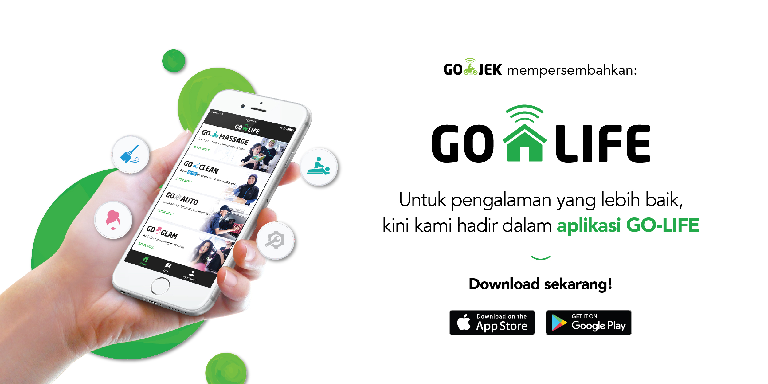 GO-GLAM Hadir dalam Aplikasi GO-LIFE